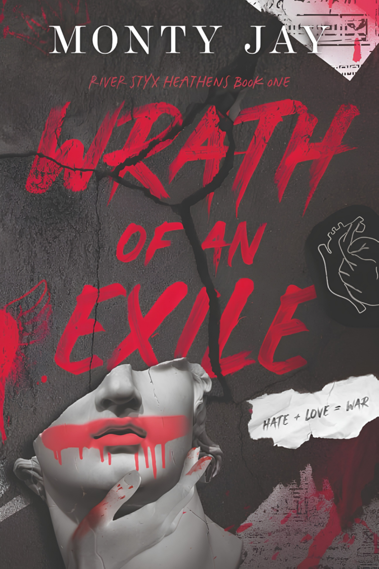 Wrath of an Exile by Monty Jay – dark romance book cover