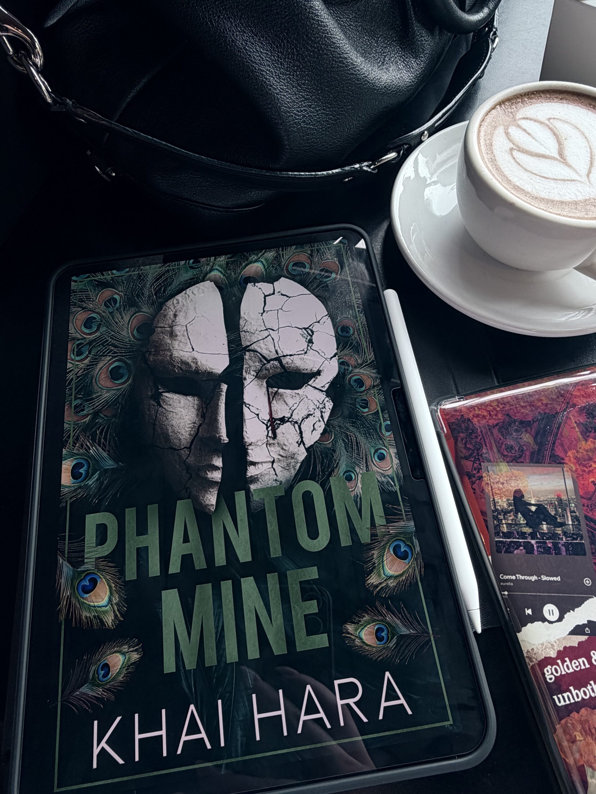Phantom Mine dark romance moodboard - book aesthetic by Khai Hara
